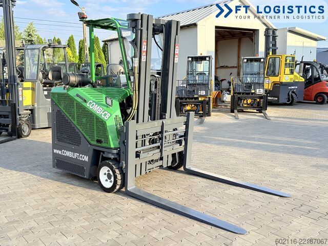 Carretilla retráctil de 4 vías Combilift CB3000 DIESEL TRIPLEX 4900 POSITIONER