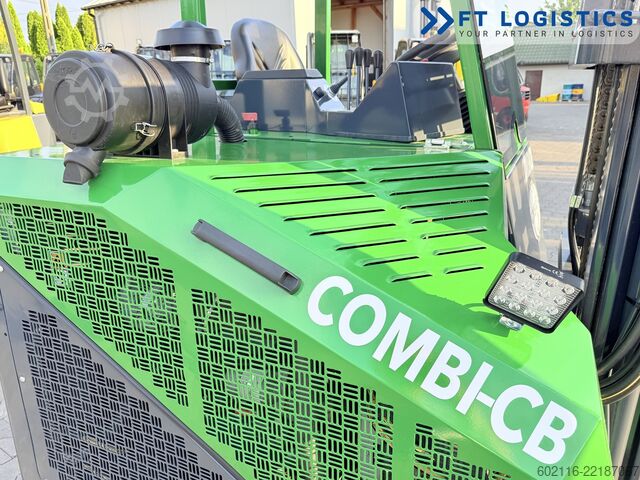 Carretilla retráctil de 4 vías Combilift CB3000 DIESEL TRIPLEX 4900 POSITIONER