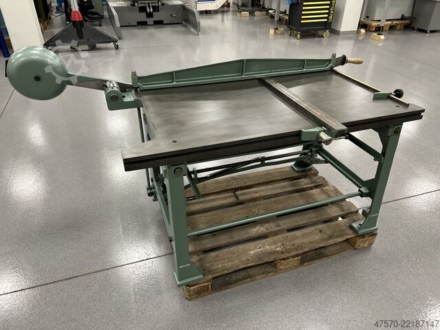 Book binding machine Karl Tranklein PS1200 Bookbinding Shears