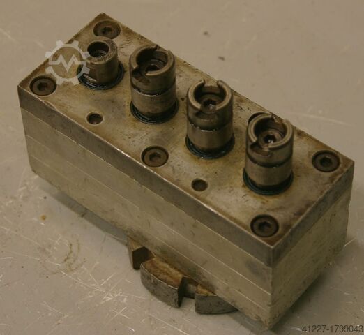 Multi-spindle head 4 drills Nottmeyer 32 Lochabstand