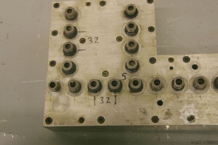 Multi-spindle head 21 drill bits Nottmeyer 32 Lochabstand