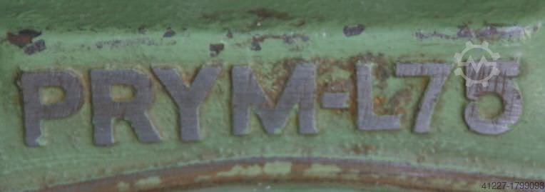 Adjustable geared motor 4 kW 14-70 rpm Prym L75-U24-B14