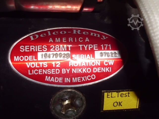 ืกืืจืืจ 12V Delco-Remy 10479628
