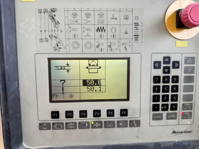 Mesin amplas sabuk lebar HEESEMANN KSM 2