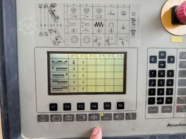 Mesin amplas sabuk lebar HEESEMANN KSM 2