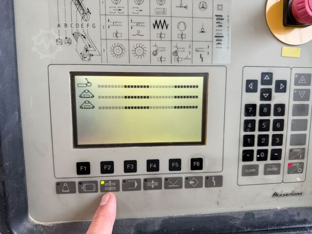 Mesin amplas sabuk lebar HEESEMANN KSM 2