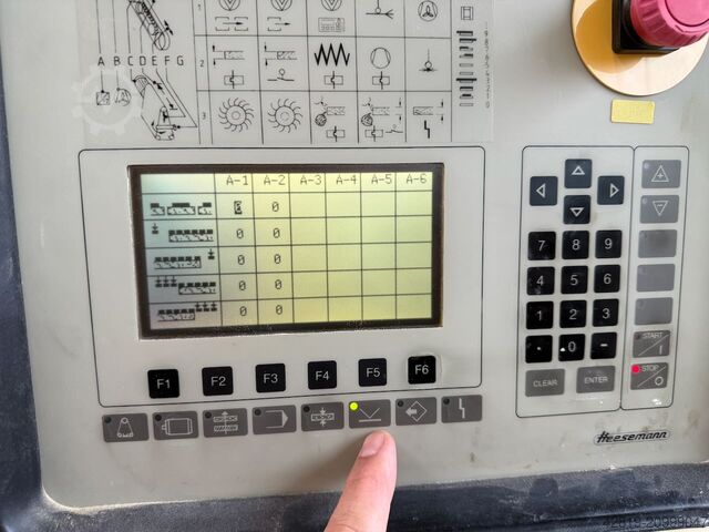Mesin amplas sabuk lebar HEESEMANN KSM 2