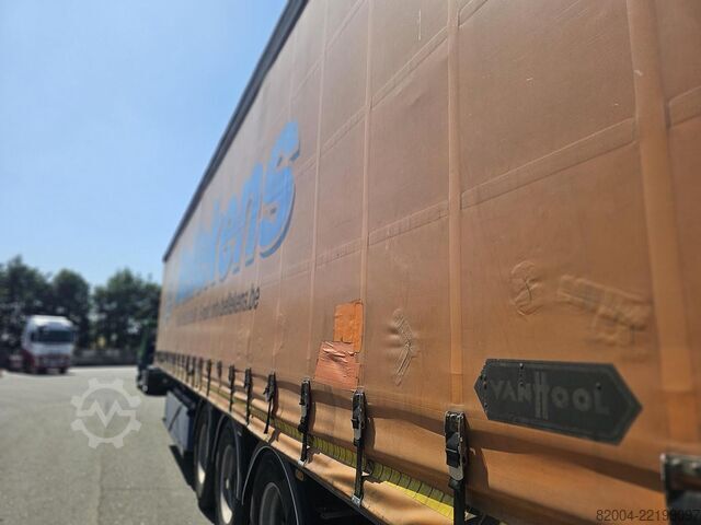 Užuolaidų pusės VAN HOOL A3C002 / ALU RIMS / PALLET BOX / GALVANIZED STE...