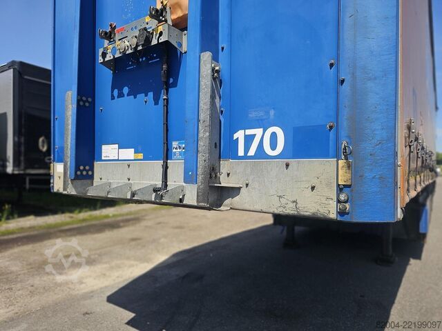 Užuolaidų pusės VAN HOOL A3C002 / ALU RIMS / PALLET BOX / GALVANIZED STE...