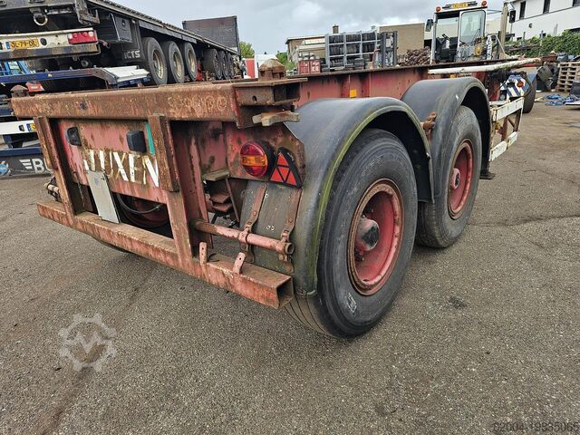 Containervervoer KASSBOHRER ATL 20 20 FOOT | STEEL SUSPENSION.