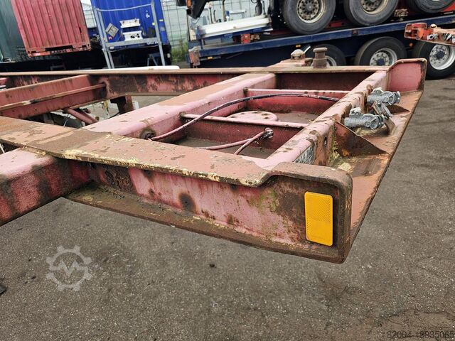 Containervervoer KASSBOHRER ATL 20 20 FOOT | STEEL SUSPENSION.