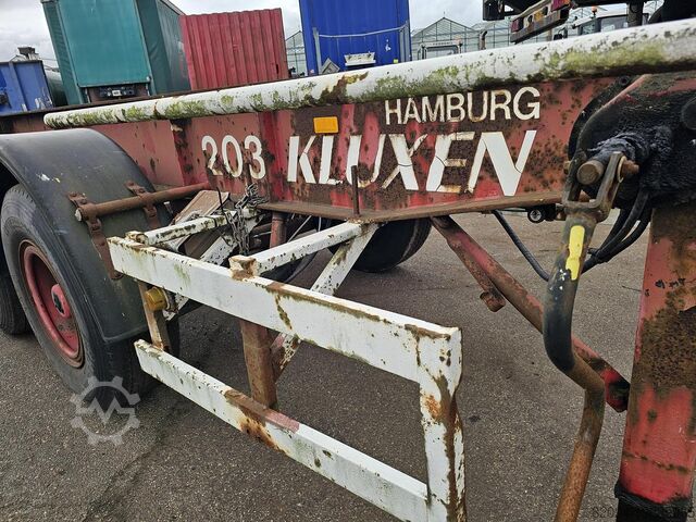 Containervervoer KASSBOHRER ATL 20 20 FOOT | STEEL SUSPENSION.