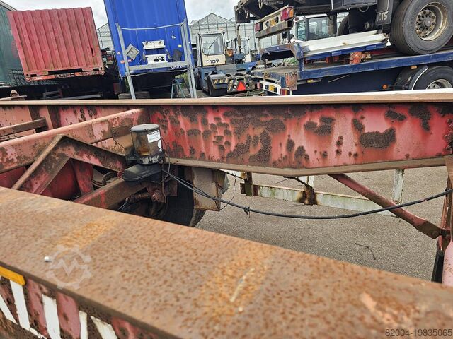 Containervervoer KASSBOHRER ATL 20 20 FOOT | STEEL SUSPENSION.