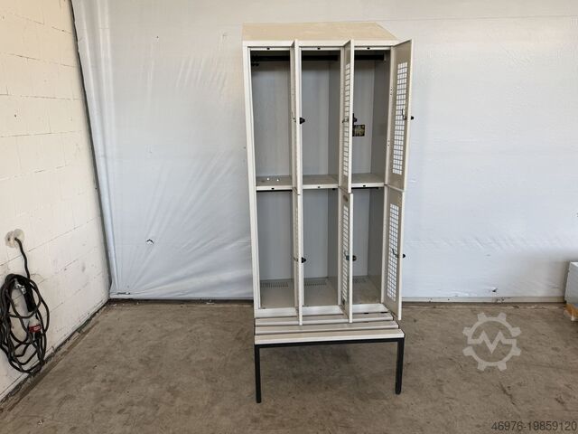 Steel spindle Spind Stahlspind 6 Türen Abm.: 900 x 810 x 2.290 mm / SP-1