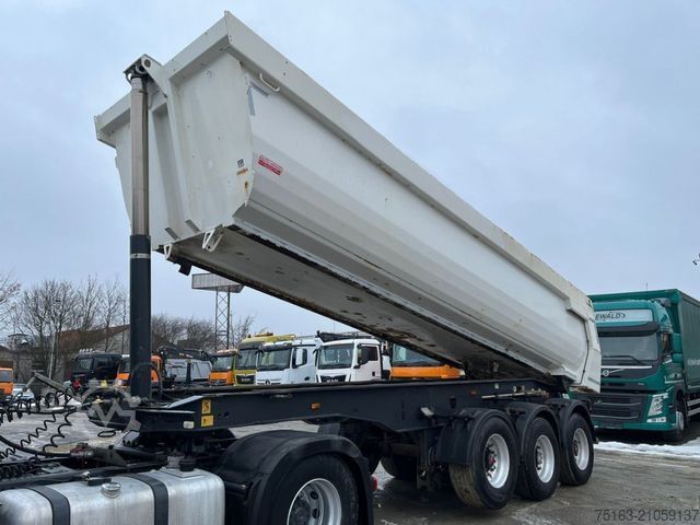 Tipper semitrailer MEILLER KIPPAUFLIEGER MHPS 12/27 Kippauflieger