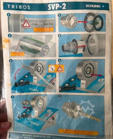 クランプ装置 Schunk Tribos S
