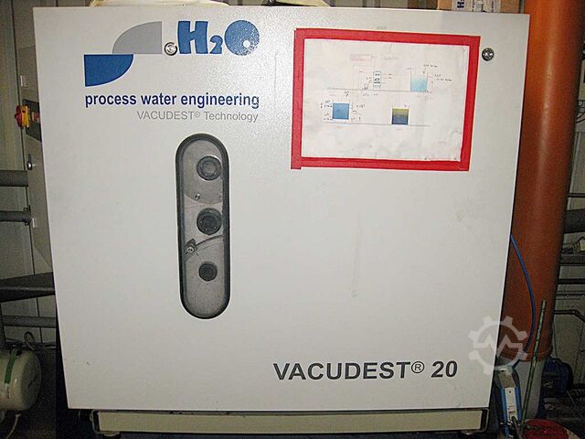Water Treatment Plant H2O Vacudest 20