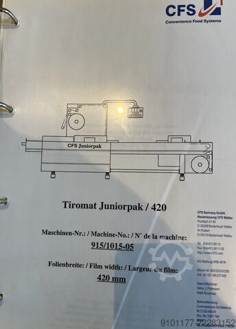 ディープチゼル CFS Germany GmbH Juniorpack M420