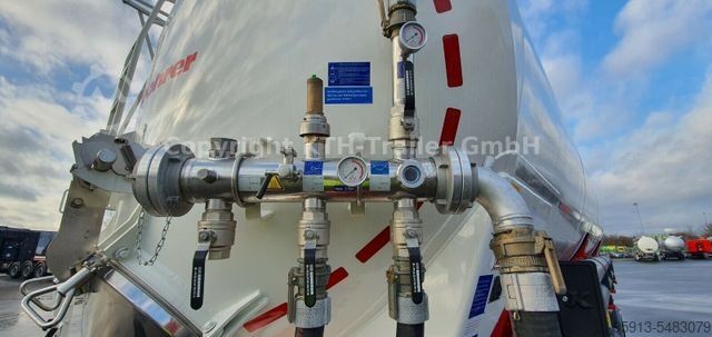 Silo vöruvagn KÄSSBOHRER SSK 40m³ Kippsilo / tipping E-Hydraulik