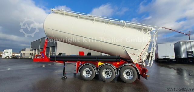 Silo vöruvagn KÄSSBOHRER SSK 40m³ Kippsilo / tipping E-Hydraulik