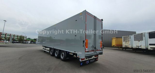 Semirremolque con piso móvil  H&W Schubboden Sattelauflieger 93³ MIETE MÖGLICH