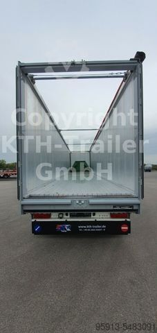 Semirremolque con piso móvil  H&W Schubboden Sattelauflieger 93³ MIETE MÖGLICH