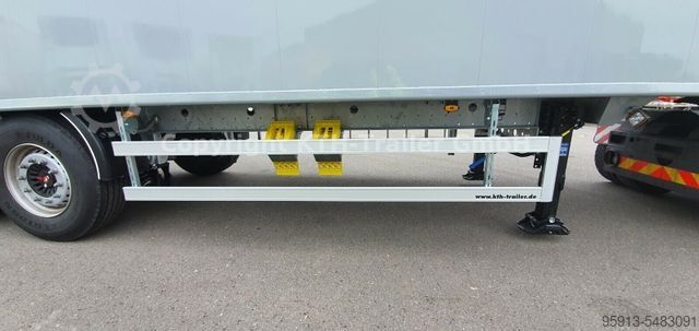 Semirremolque con piso móvil  H&W Schubboden Sattelauflieger 93³ MIETE MÖGLICH