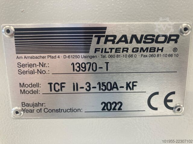 System filtracji Transor TCF II-2-150-A-SK