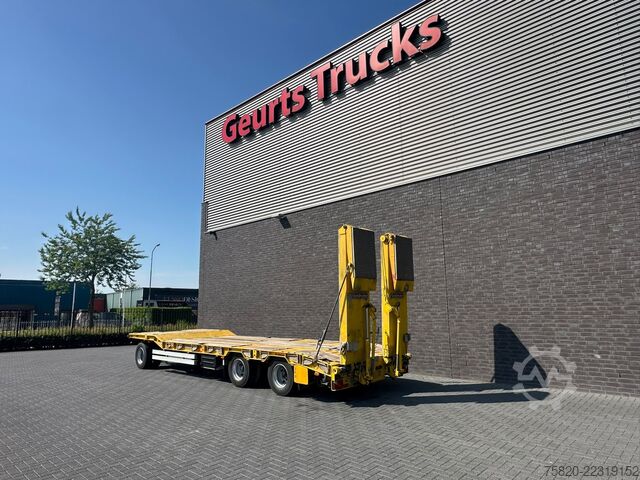 Lágur hleðslutæki Goldhofer TU 3-24/80 DIEPLADER AANHANGER + RAMPEN