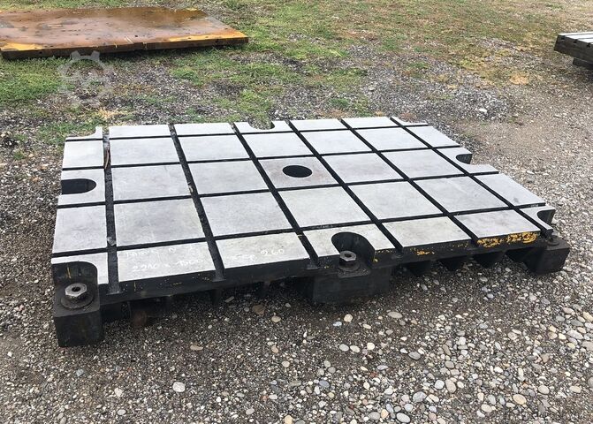 Placas de piso de aço Taques acier rainurée - Steel Plates 2210 x 1500 x 260 mm
