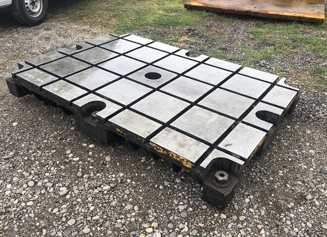 Placas de piso de aço Taques acier rainurée - Steel Plates 2210 x 1500 x 260 mm