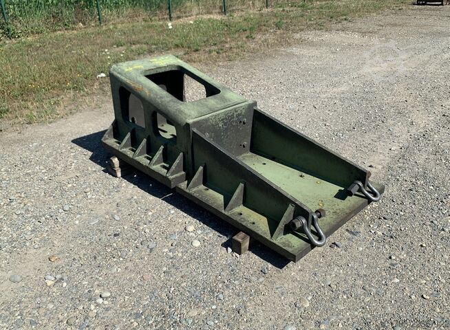 Par de placas angulares em ferro fundido Paire d'équerres en fonte 2075 x 1000 x 700 mm