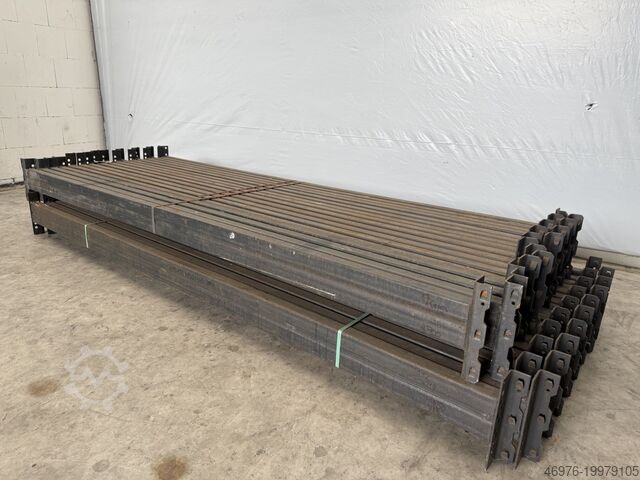 Aukštos talpos sandėlis Padėklų stelažų traversa Meta (Thyssen) / K: 120 x 50 mm lichte Weite: 2.700 mm