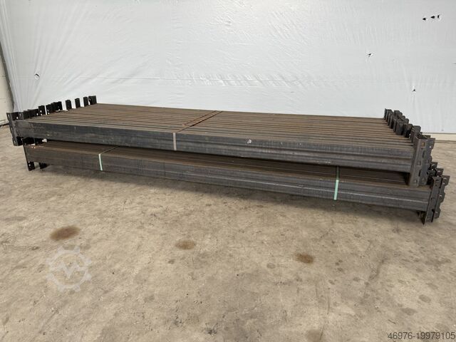 Aukštos talpos sandėlis Padėklų stelažų traversa Meta (Thyssen) / K: 120 x 50 mm lichte Weite: 2.700 mm