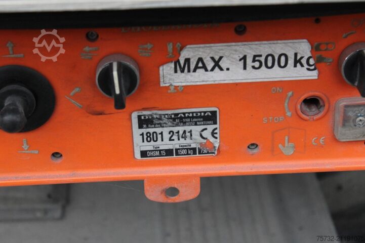 Skåpbil Mercedes-Benz Antos 1827 E6 Koffer 8,5m LBW S.Tür 199.000 km