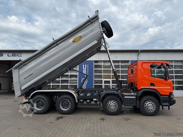 Kipper LKW SCANIA P 420 8x4 Kipper Meiller 18,5m3 Euro 6
