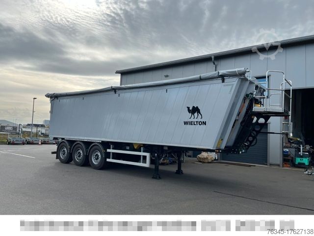 Kiperska poluprikolica WIELTON Alu-Kastenmulde 51m³  BULK Master SOFORT!