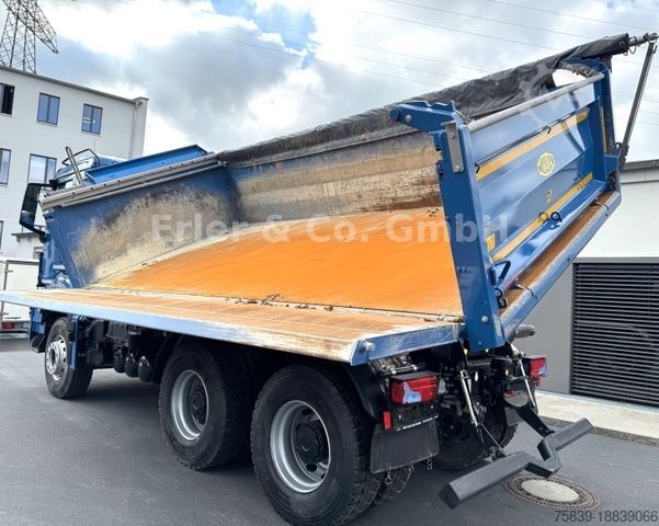 Lori tunda tiga sisi MAN 26.520 TGS, 6x4, MEILLER, Bordmatik, Pritarder