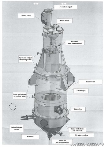 Tlaková nádoba Ganz Syngaz reactor