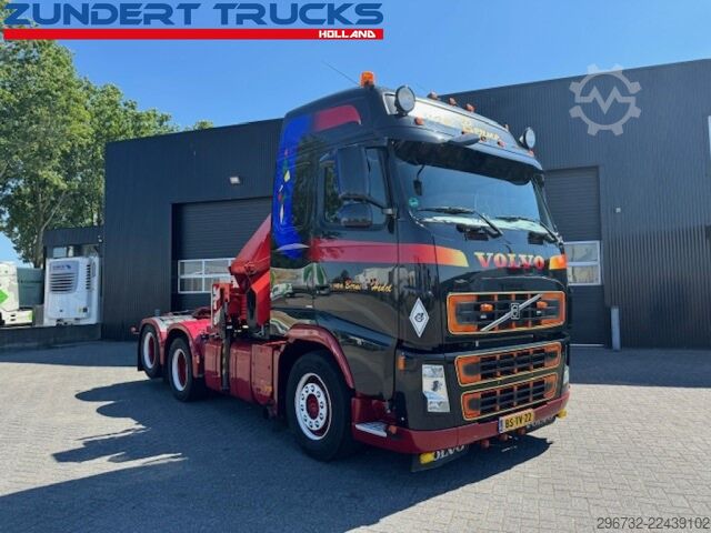  Volvo FH 440 6x2, HMF CRANE 28T-M, 5x HYDRAULIC, 4x S...