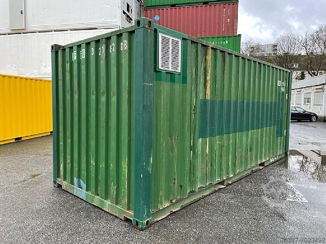 Other 20 FuÃŸ Lagercontainer MIT LÃ¼ftungsgitter /  Seecontainer / Baustellencontainer / MIT LÃ¼ftungsgitter