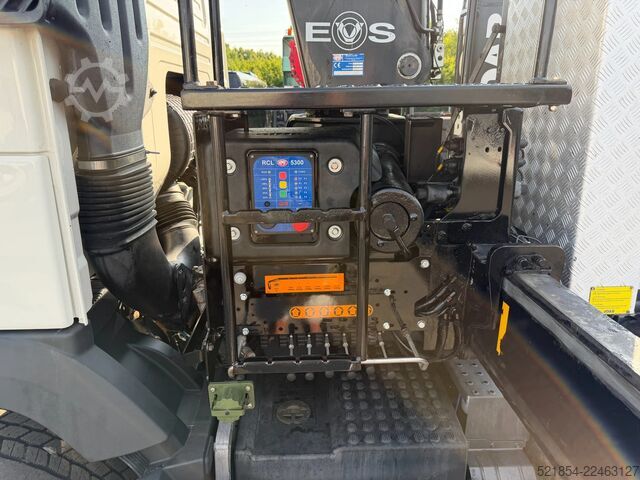 Innri hleðslutæki Volvo FMX 450 6x2*4, Hooklift + 26t/m Crane, YM: 2018