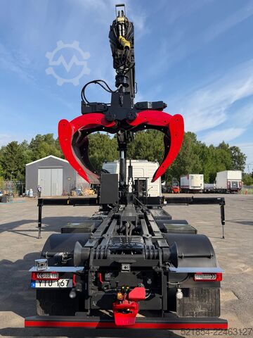 Innri hleðslutæki Volvo FMX 450 6x2*4, Hooklift + 26t/m Crane, YM: 2018