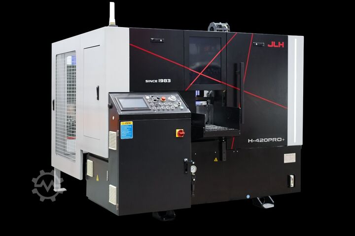 Sierra de cinta horizontal basada en IA JLH saws H-420 PRO+