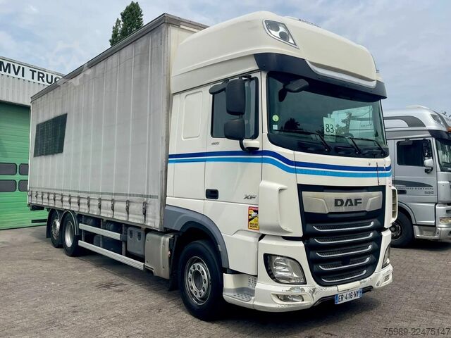 βαλίτσα DAF XF 480 6x2,  volume 62m3 SSC, P-Climate, Lift A...