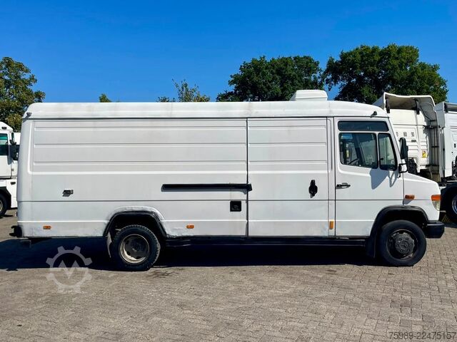 รถตู้ตู้ทึบ Mercedes-Benz Vario 812 D manual pomp, cooler THERMOKING