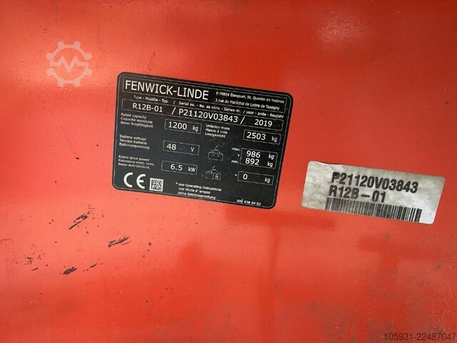 Truk reach Linde R12B-01