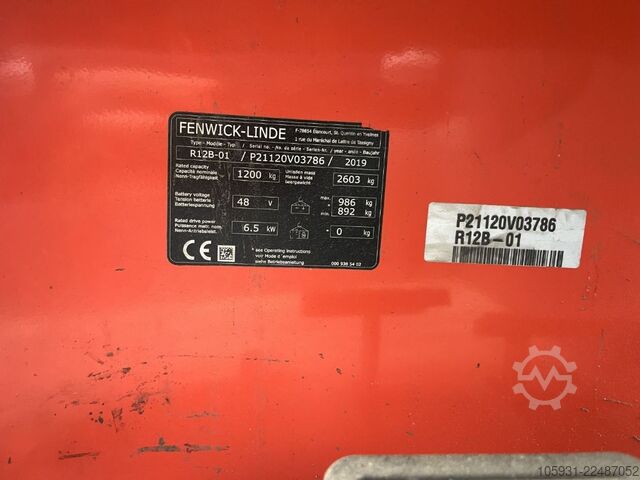 Truk reach Linde R12B-01