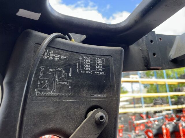 Truk reach Linde R12B-01