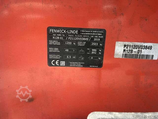 Truk reach Linde R12B-01